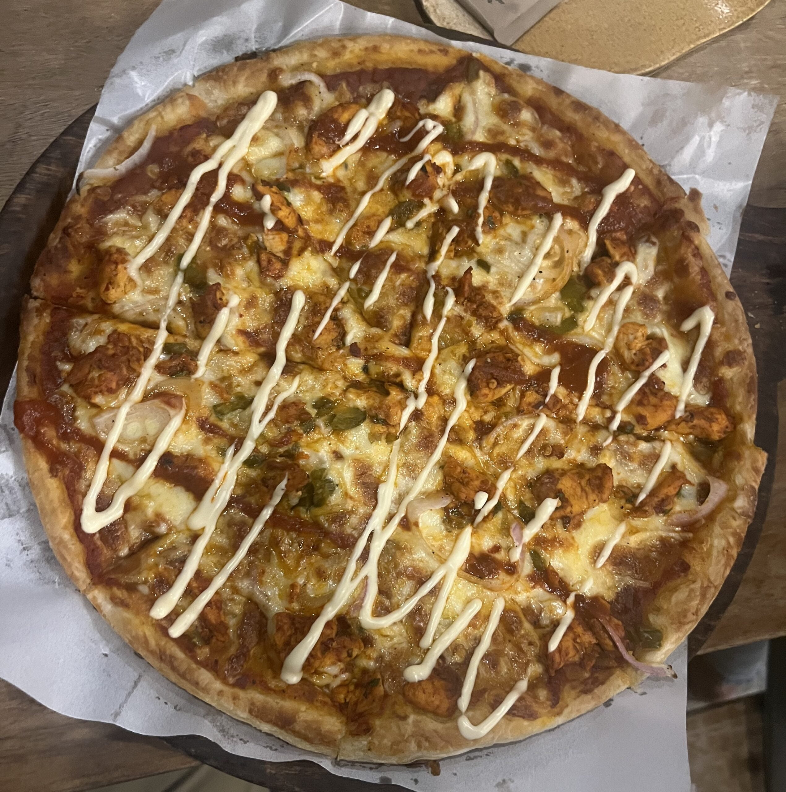 Buffalo Chicken Pizza - Aaromale